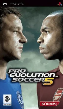 Pro Evolution Soccer 5 (EU) box cover front